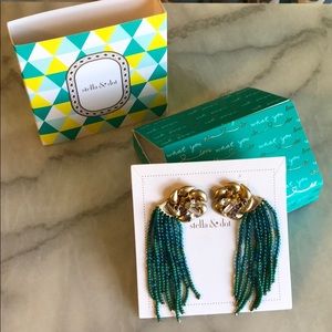 Stella & Dot Lilliann Fringe Earrings